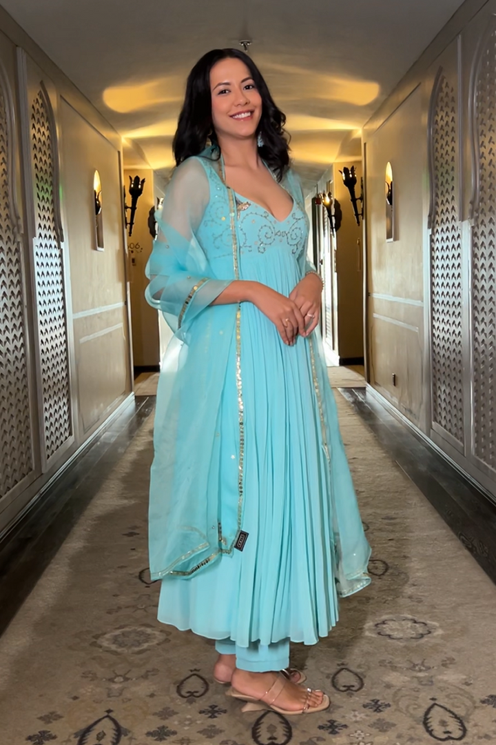 CHIRRAIYA LONG KURTA SET