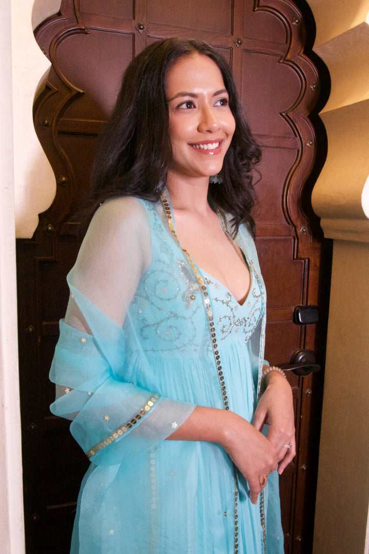 CHIRRAIYA LONG KURTA SET